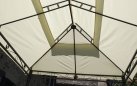 DENIS - Namiot ogrodowy 3×2 m – stalowy, ecru / antracyt, z tkaniną poliestrową