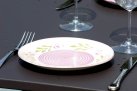 SINNA 120x70 Składany stół ogrodowy metalowy antracytowy dla 4 osób
