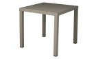 Taupe stół kwadratowy ogrodowy do kawiarni 80x80 cm MIRANTE