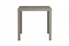 Taupe stół kwadratowy ogrodowy do kawiarni 80x80 cm MIRANTE