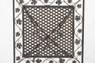 kwadratowy stół stylowy metaloplastyka brąz ANTONIO 60x60