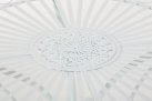 BIAŁY Okrągły stolik prowansalski śr. 70 cm HEREDIA metaloplastyka 