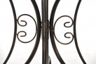 BRĄZ Okrągfły stolik prowansalski śr. 70 cm HEREDIA metaloplastyka 