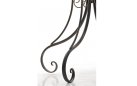 BRĄZ Okrągfły stolik prowansalski śr. 70 cm HEREDIA metaloplastyka 