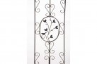 Brązowa trelisa ogrodowa z ornamentem wys 105 cm BHURA 