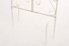 Kremowa trelisa ogrodowa z ornamentem wys 105 cm BHURA 
