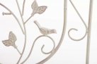 Kremowa trelisa ogrodowa z ornamentem wys 105 cm BHURA 