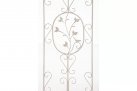 Kremowa trelisa ogrodowa z ornamentem wys 105 cm BHURA 