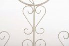 Kremowa trelisa ogrodowa z ornamentem wys 105 cm BHURA 