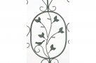 Zielona trelisa ogrodowa z ornamentem wys 105 cm BHURA 