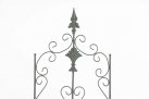 Zielona trelisa ogrodowa z ornamentem wys 105 cm BHURA 
