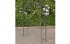 czarny łuk ogrodowy 175 cm szerokości
