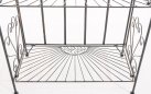 kwietnik regał metalowy vintage w kolorze brąz