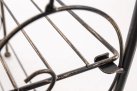 Brąz metaliczny składany regał metaloplastyka prowansalski ROCHA