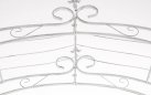 łuk ogrodowy pergola metalowa biały SUEZ