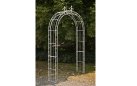 łuk ogrodowy pergola metalowa biały SUEZ