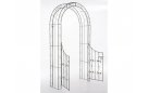 pergola metalowa ogrodowa z bramką SELVA