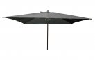 parasol ogrodowy EXTRA  300x300 cm szary z nogą drewnianą