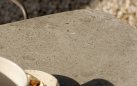 Stół kwadratowy z blatem ceramicznym VEROMNT noga brązowa