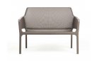 taupe ławka ogrodowa nardi net BENCH TORTORA