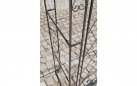 MELISA - Kolor brąz - pergola ogrodowa z bramką retro w kilku kolorach metalowy