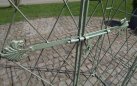 MELISA - Kolor zielony antyczny - pergola ogrodowa z bramką retro w kilku kolorach metalowy