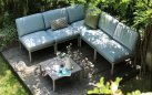 Modułowa sofa narożna komodo nardi