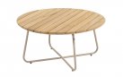 Okrągły stolik kawowy Ø73 VERDI 4SO podstawa beżowa 