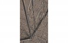 Ośmiokątny pawilon metalowy LOTUS metaloplastyka kolor BRĄZ METALICZNY