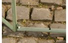 Ośmiokątny pawilon metalowy LOTUS metaloplastyka kolor ZIELONY ANTYCZNY