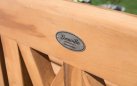Klasyczna ławka teak FLRYDA o szer. 120 cm