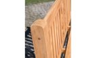 Klasyczna ławka teak FLRYDA o szer. 120 cm