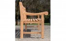 klasyczna ławka z drewna teak 180 cm szerokości