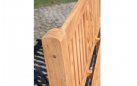 klasyczna ławka z drewna teak 180 cm szerokości