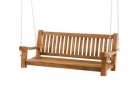 ławka / huśtawka wisząca z drewna teakoweo szer. 120 cm