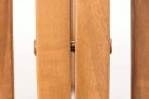 Okrągła ławka ogrodowa do drzew NOV teak śr. 200 cm