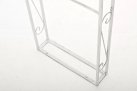 Łuk pergola ogrodowa różana LECCE metaloplastyka BIAŁY ANTYCZNY