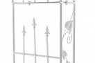 Biały Łuk różany pergola ogrodowa EMM metaloplastyka