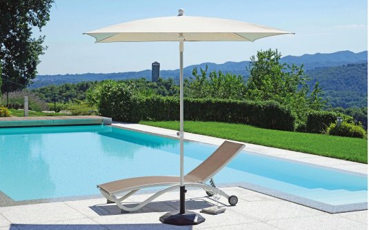 Parasol ogrodowy z aluminiową noga PARAGON 2x2 m poszycie Olefin