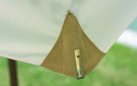 parasol ogrodowy EXTRA 300x400 cm kremowy z nogą drewnianą