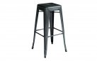 Metalowy hoker uindustrialny ABELO antracyt