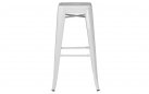 Metalowy hoker uindustrialny ABELO kremowy