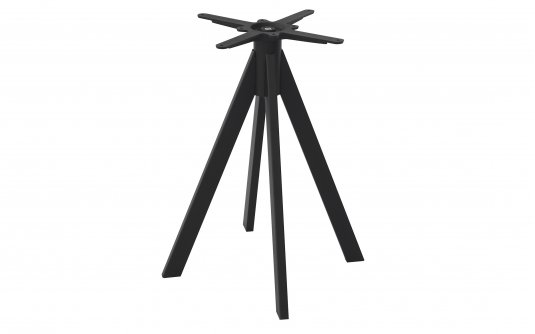 BA008N Podstawa stołu stalowa 4 nogi – czarna – 60×60×72 cm – horeca BA008N Podstawa stołu stalowa 4 nogi – czarna – 60×60×72 cm – horeca