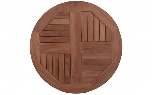 Blat teakowy PTT70 – okrągły Ø70 cm – do podstaw BA003, BA006, BA201 – horeca Blat teakowy PTT70 – okrągły Ø70 cm – do podstaw BA003, BA006, BA201 – horeca