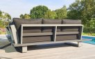 Aluminiowy narożnik na taras FITZ ciemnoszary