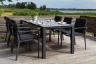 Graitowe sztaplowane krzesło ogrodowe aluminiowe PRIMAVERA Life