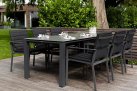 Graitowe sztaplowane krzesło ogrodowe aluminiowe PRIMAVERA Life