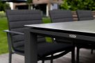Graitowe sztaplowane krzesło ogrodowe aluminiowe PRIMAVERA Life