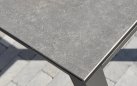 Stół aluminiowy na taras CONCEPT 180x90 ciemnoszary blat ceramiczny