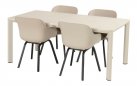 Stół ogrodowy Hartman KYRA 180×90 cm – aluminium i blat ceramiczny, kolor beż